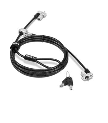 Lenovo Laptopslot Sleutelslot Incl. 2 sleutels 2400 mm NanoSaver Twin Head Nano/MS 2.0 Lenovo Laptopslot Sleutelslot Incl. 2 sleutels 2400 mm NanoSaver Twin Head Nano/MS 2.0
