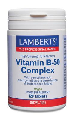 Vitamine B50 complex 120 Tabletten