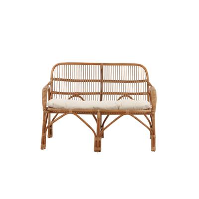 Nohr 2-zits Tuinbank 'Albany' Rotan, kleur Naturel