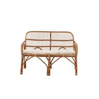 Nohr 2-zits Tuinbank 'Albany' Rotan, kleur Naturel - thumbnail