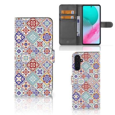 Samsung Galaxy M54 | Bookcase | Tiles Color