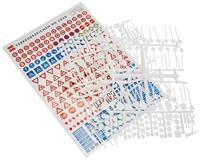 Busch 6028 H0 Set Verkeersbord, Straatnaam, Huisnummer Bouwpakket - thumbnail