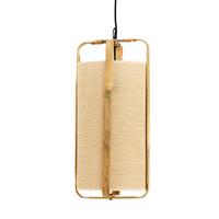 Light & Living Hanglamp 'Sendai' Jute en Bamboe, 32cm, kleur Naturel - thumbnail
