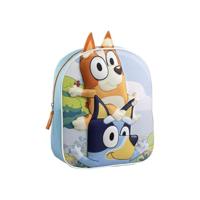 Schoolrugzak Bluey Blauw 22 x 27 x 10 cm - thumbnail