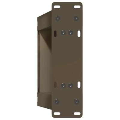 Salontafelpoten 2 st U-vormig 30x(30-31) cm staal naturel