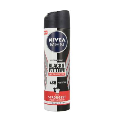 Nivea Men deodorant spray black & white max protection 150 Milliliter