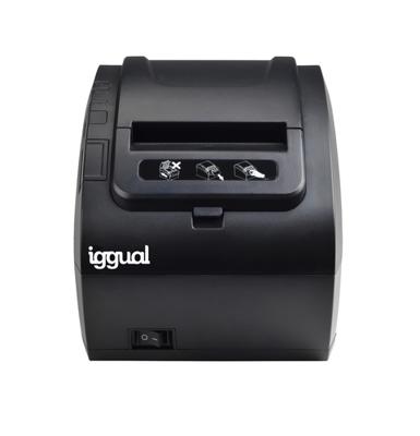 Thermische Printer iggual TP8002 203 dpi Zwart