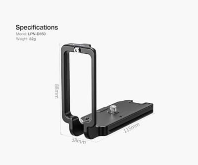Leofoto L Plate voor Nikon D850