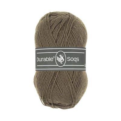 Durable Soqs 404 Deep taupe - Haakgaren / Breigaren