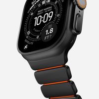 Nomad Stratos horlogeband zwart hardware 45/46/49mm - Ultra Orange - thumbnail