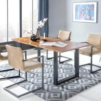 Artistiq Eettafel 'Sonya' Acaciahout, 180 x 90cm - thumbnail