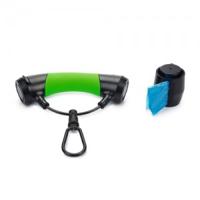 Gismo Handgreep Met Poepzakhouder - Hondenriem - Groen - thumbnail