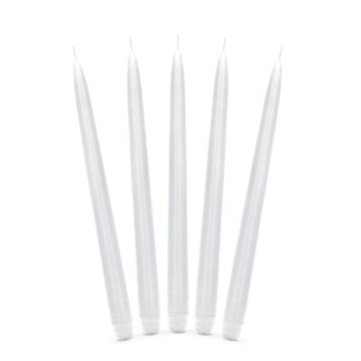 Dinerkaarsen Wit Mat 24cm (10st)