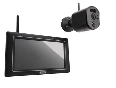ABUS EasyLook BasicSet PPDF17000 Bewakingscameraset Radiografisch 4-kanaals Met 1 camera 2304 x 1296 Pixel 2.4 GHz