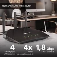 NETGEAR Nighthawk 4-Stream AX1800 WiFi 6 Router (RAX10) - thumbnail