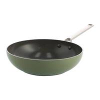 Sublime wok Olive Green 28 cm - thumbnail