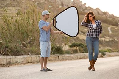 Manfrotto Trigrip reflectiescherm 75cm sunfire/zilver Manfrotto Trigrip reflectiescherm 75cm sunfire/zilver