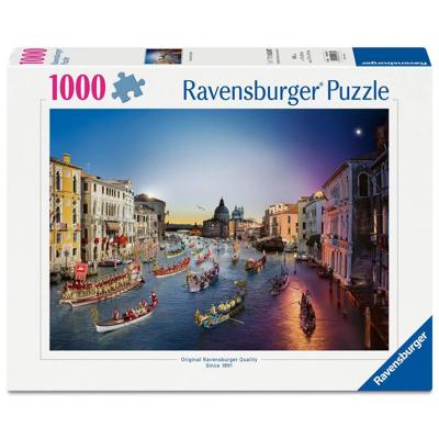 Ravensburger puzzel Venice Day to Night - 1000 stukjes