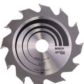 Bosch Accessories Optiline Wood 2608641186 Hardmetaal-cirkelzaagblad 190 x 30 x 2 mm Aantal tanden: 48 1 stuk(s)