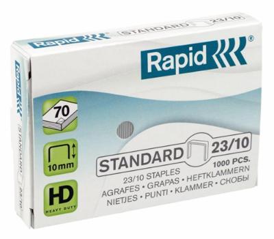 Nieten Rapid 23/10 gegalvaniseerd standaard 1000 stuks