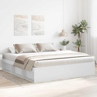 Bedframe wit 180x200 cm Super King Size
