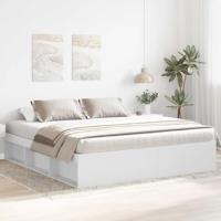 Bedframe wit 180x200 cm Super King Size - thumbnail