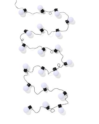 HEMA Lichtsnoer solar 7m met 20 lampjes wit voor buiten