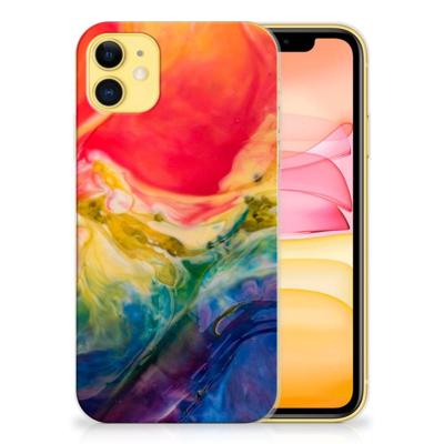 Smartphone hoesje Apple iPhone 11 Watercolor Dark Smartphone hoesje Apple iPhone 11 Watercolor Dark