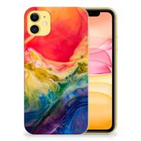 Smartphone hoesje Apple iPhone 11 Watercolor Dark - thumbnail