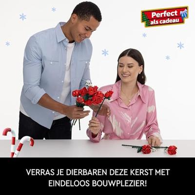 LEGO ICONS 10328 BOEKET ROZEN BLOEMEN - thumbnail