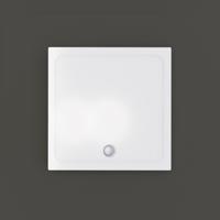 Douchebak BWS Nua Vierkant Acryl 90x90 cm Wit Inclusief Plint - thumbnail
