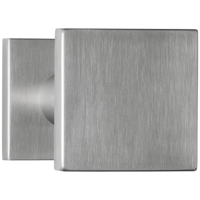 Formani | Voordeurknop BSQ60V Vast op Rozet | RVS - thumbnail