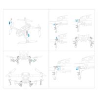 PGYTECH P-HA-030 Multicopter landingsgestelverlenging incl. schijnwerper Geschikt voor: DJI Mavic 2 - thumbnail