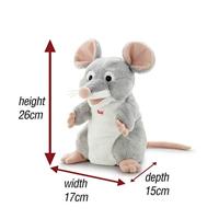 Trudi puppet mouse: 17x26x15 cm (s-29913) - thumbnail