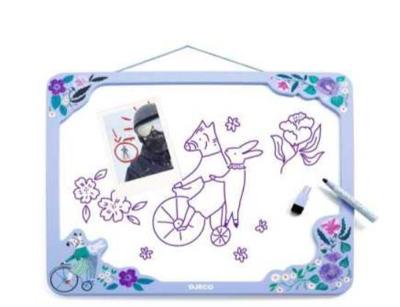 Magneetbord Tablo zebra - DJECO meerkleurig Magneetbord Tablo zebra - DJECO meerkleurig