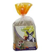 Cominter Hooi Appel en weegbree voor konijnen, dwergen, hamsters, cavia's en knaagdieren, vezel, konijnenvoer voor knaagdieren, 500 g (1 stuk) - thumbnail