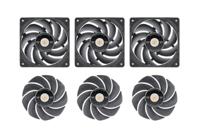 Thermaltake CL-F171-PL12BL-A koelsysteem voor computers Computer behuizing Ventilator 12 cm Zwart 3 - thumbnail