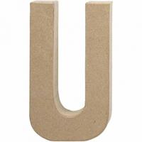 Creativ Company letter papier-maché u, 20,5cm - thumbnail