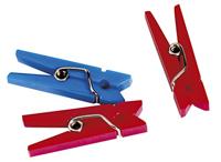 Q-CONNECT wasknijper, mini, 25 mm, doos van 20 stuks - thumbnail