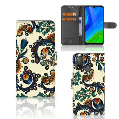 Wallet Case Huawei P Smart 2020 Barok Flower