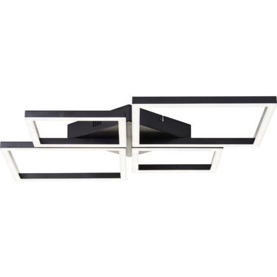 Brilliant G80931/06 Wand- und Deckenleuchte Plafondlamp Zwart