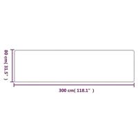 Tapijtloper 80x300 cm sisal-look zandkleurig - thumbnail
