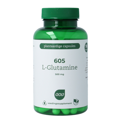 AOV 605 L-Glutamine 500mg 90 Vegetarische capsules AOV 605 L-Glutamine 500mg 90 Vegetarische capsules