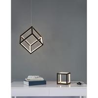 Lyora Vierkante hanglampGabbia zwart - 9818251 - thumbnail