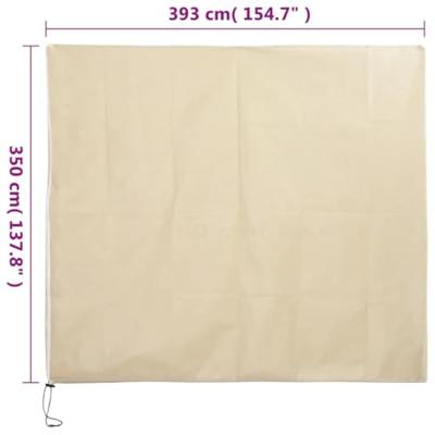 VidaXL Plantenhoezen met ritssluiting 2 st 70 g/m² 3,93x3,5 m VidaXL Plantenhoezen met ritssluiting 2 st 70 g/m² 3,93x3,5 m