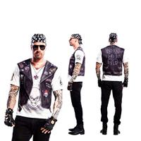 Kostuums voor Volwassenen My Other Me Hell Boy Motorrijder - Maat: S - Maat: S - thumbnail