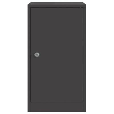 Brievenbus Zwart 30 x 23 x 55 cm Staal Brievenbus Zwart 30 x 23 x 55 cm Staal