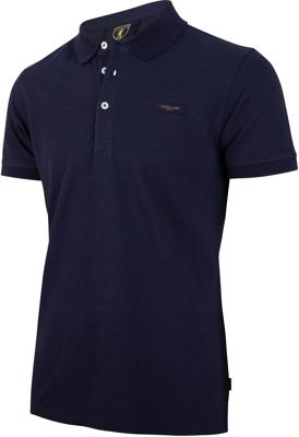 Cavallaro Basic Polo Navy Pique Slim Fit Cavallaro Basic Polo Navy Pique Slim Fit