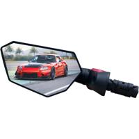 Mirage Evoas spiegel in stuur luxe rood geanodiseerd accent - thumbnail