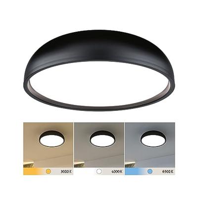 Paulmann 71084 Oka LED-plafondlamp LED 24 W Zwart (mat) Paulmann 71084 Oka LED-plafondlamp LED 24 W Zwart (mat)